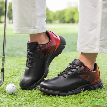 Novo Konice Golf Čevlji Moški Velika Velikost 39-48 Nepremočljiva Golf Superge Prostem Luksuzni Hoja Footwears Anti Slip Hoja Superge