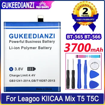 GUKEEDIANZI Baterije SP-565 BT-566 3700mAh Za Leagoo KIICAA Mix T5 T5C Batteria