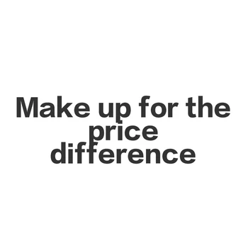 Make up za razliko v ceni