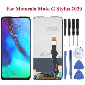 Za Motorola Moto G Pisalo 2020 LCD zaslon na Dotik, Računalnike Zaslon Polne Montaže Brez Okvirja Zamenjava
