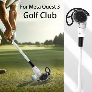 Za Meta Quest3 Golf Grip Ročaj Krmilnik Oprema Virtual Reality Naprave Povečanje Čelada VR Igra Doživetje Za Quest3