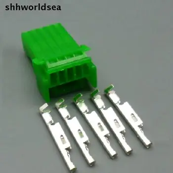 shhworldsea 5/30/100sets Smer avtomobilskih moč svečke 5 pin žice avtomobilski konektorji IL-AG5-5S-S3C1 za honda