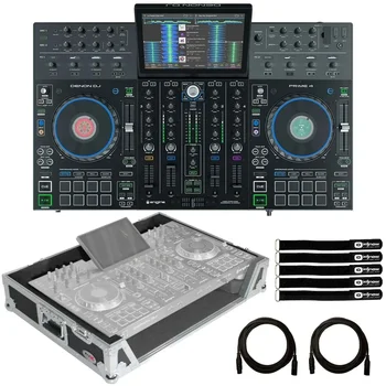 POLETNIH RAZPRODAJ POPUST NA Nakup Z Zaupanjem Novo Denon Prime 4 4-Deck Samostojni DJ Krmilnik Sistem w 10