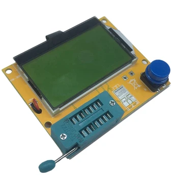 Mega328 LCR-T4 Digitalni LCD Tranzistor Tester Meter Osvetlitev Diode Triode Kapacitivnost ESR Meter MOS/PNP/NPN L/C/R