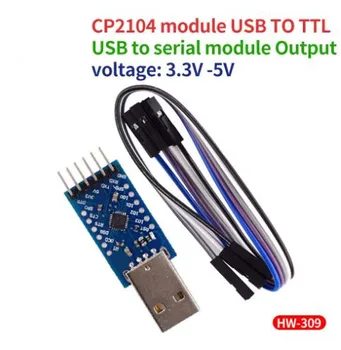CP2104 USB NA TTL USB Na Serijski Port Modul UART STC Downloader Krtačo Žice Podpore za Win 8/ 7/ Xp/ 2K/ CE/ Linux/ Mac Sistem