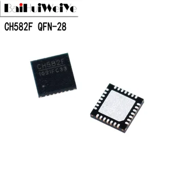 5PCS CH582 CH582F QFN-28 SMD 32-bit MCU Mikrokrmilnik, ki je Integriran Z BLE Brezžično Komunikacijo Nove Dobre Kakovosti Chipset