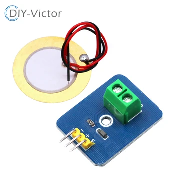 DIY KIT 3.3 V/5V Keramični Piezo Vibracije Senzor Modul Analogni Regulator Elektronski Deli Material Senzor za Arduino UNO R3