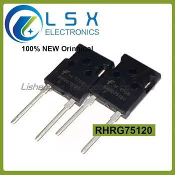 Nov/5pcs RHRG75120 Novo importTO-247 1200V 75A močnostne diode hitro okrevanje Elektronske komponente 75120