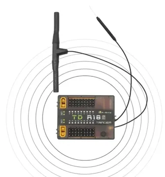 FRSKY TD R18 2,4 GHz / 900MHz Tandem Dual-Band 18CH PWM 16CH SBUS 24CH FBUS MX Sprejemnik za Tandem X20 X20S Radio Krmilnik
