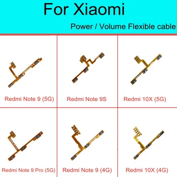 Izklop izklop Vklop Izklop Glasnost Power Flex Kabel Za Xiaomi Redmi Note9 Opomba 9 9S Pro 10X 4G 5G Flex Kabel