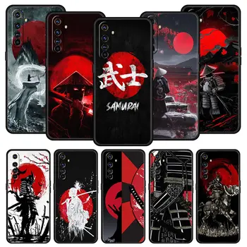 Japonska Redsun Samurai bushido Za Realme GT Neo 2 3 3T Primeru Telefon Za Realme 11 10 9 8 5 G 7 6 GT2 Pro Plus C21 C11 C25 C35 Pokrov