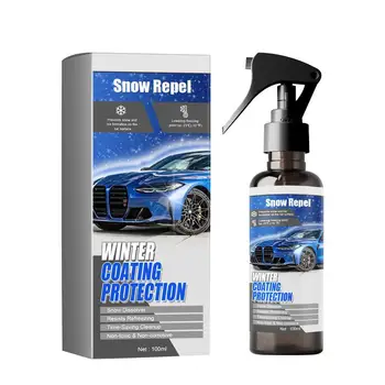 Ice Spray Za Vetrobransko steklo Avtomobila 3.38 oz Sneg Topi Odtajane Tekočine Takoj Pozimi Stekla Frost Spray Okno Avtomobila Defroster Spray