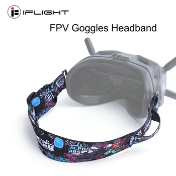 IFlight FPV Očala Glavo, Nastavljiva Headstrap z nosilca za baterijo za RC Brnenje Fatshark Očala/DJI FPV očala/drugih