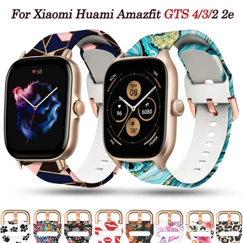 20 mm Smartwatch Trak Za Xiaomi Huami Amazfit GTS 3/4/2 Silikonski Watch Band Amazfit GTR 42MM Bip GTS2/4 Mini Zamenjava Correa