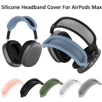 Novo Mehko Stroj Glavo Kritje Za AirPods Max Silikonski Slušalke Zaščitna Primeru Zamenjave Pokrova Slušalke Pribor