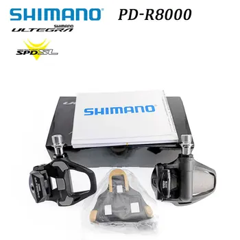 Shimano ULTEGRA PD-R8000 Cestno Kolo Pedala SPD 105 Ogljikovih samozapiralni Pedal Z SM-SH11 Cleats za Kolo Konkurence Pedal